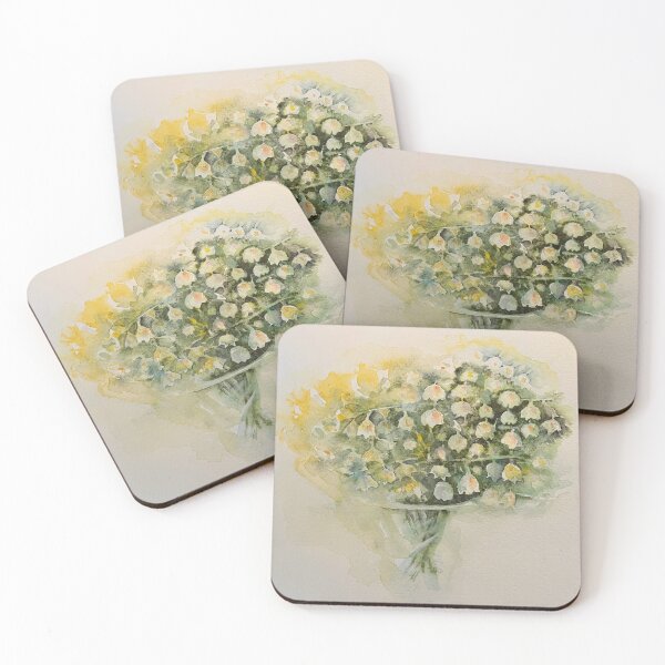 Item preview, Atmospheric watercolor flowers  designed and sold by jocemarks.
