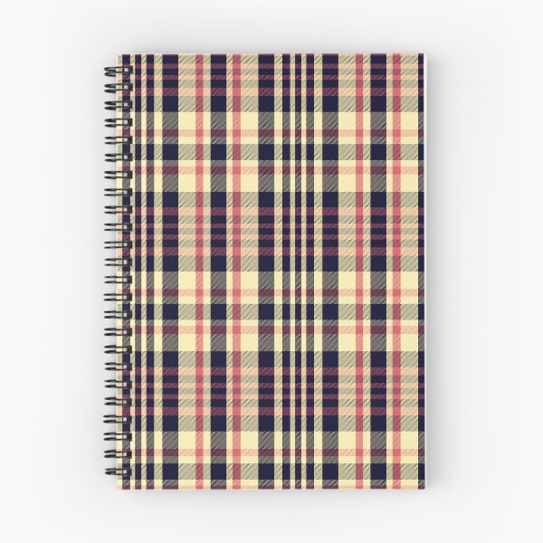 Item preview, Sunset and Sunrise Aesthetic Sorcha 1 Hand Drawn Textured Plaid Pattern designed and sold by GenAumonier.