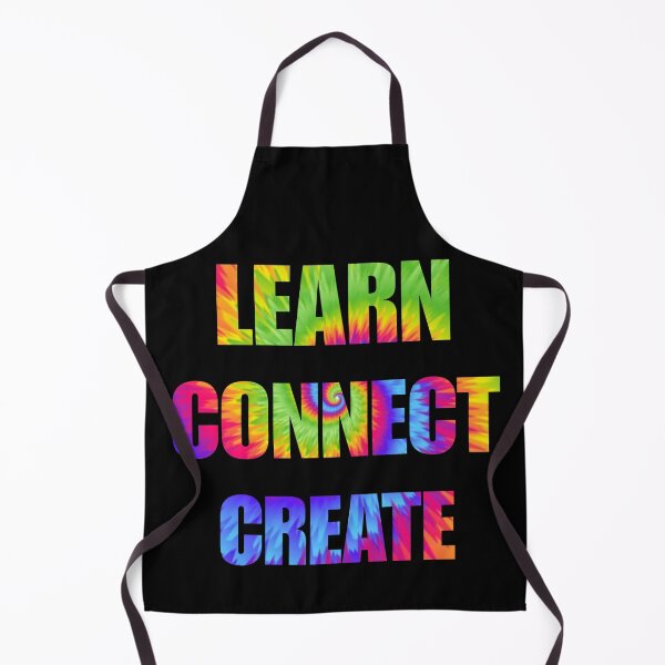 Item preview, Learn connect create - tie-dye designed and sold by SidTastic .