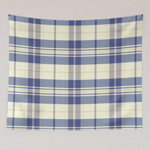 Item preview, Sunset and Sunrise Aesthetic Arable 2 Hand Drawn Textured Plaid Pattern designed and sold by GenAumonier.