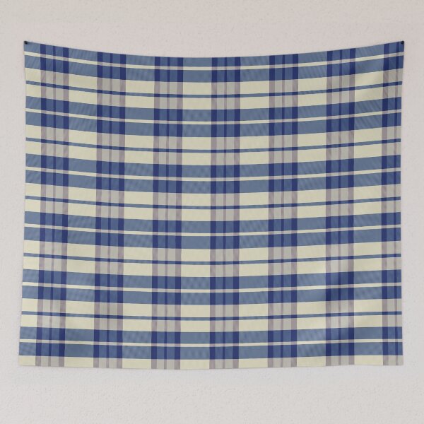 Item preview, Sunset and Sunrise Aesthetic Daviana 1 Hand Drawn Textured Plaid Pattern designed and sold by GenAumonier.