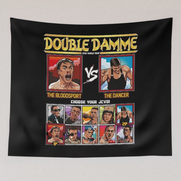 Item preview, Jean Claude Van Damme Fighter designed and sold by RetroReview.