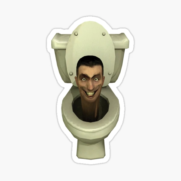 Skibidi Toilet: Gman Sticker for Sale by plushyTamer