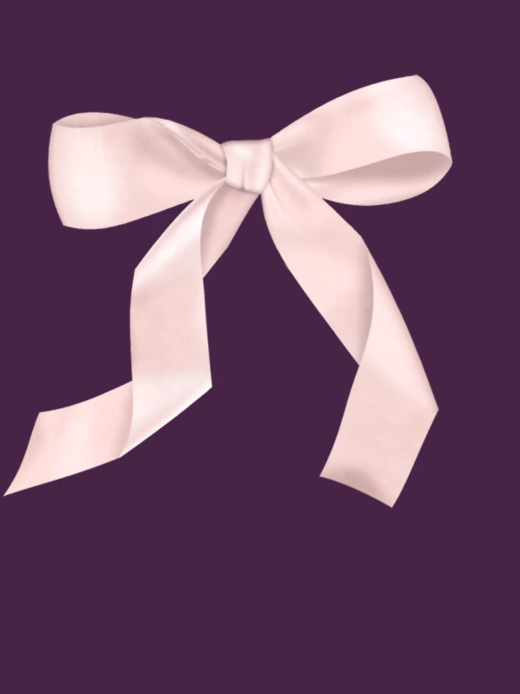 Coquette Ribbon Bow Pink Sticker for Sale by Anett Vaysberg