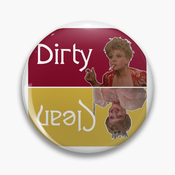 Artikelvorschau, Jessica Fletcher Dirty and Clean Spülmaschinenmagnet entworfen und verkauft von MysteryBuff.