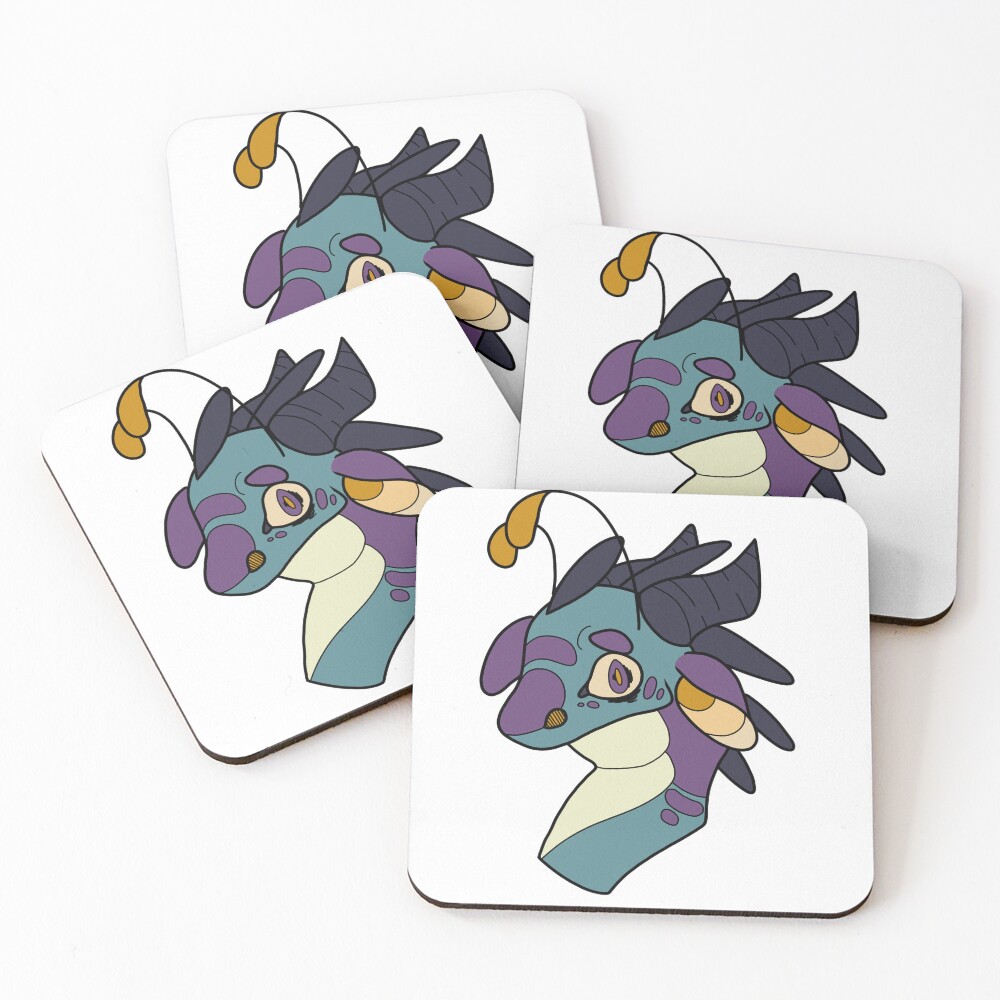 Item preview, Coasters (Set of 4) designed and sold by LetteSpaghetti.