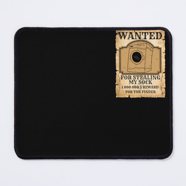 Item preview, Wanted For Stealing My Sock Western Announcement designed and sold by ElSpektra.