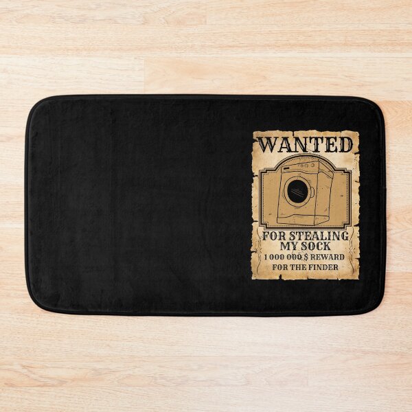 Item preview, Wanted For Stealing My Sock Western Announcement designed and sold by ElSpektra.