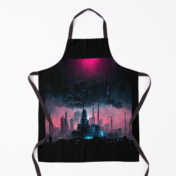 Item preview, Synthwave City (Neo Noir Blade Runner Inspired Cityscape Vaporwave Poster) designed and sold by ZGigerBarker.