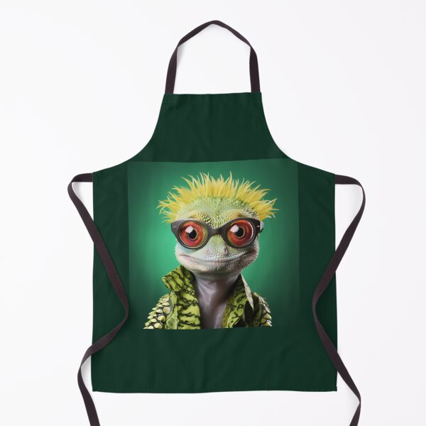 Item preview, The gecko in a jacket and sunglasses designed and sold by Andrey Tarakanov.