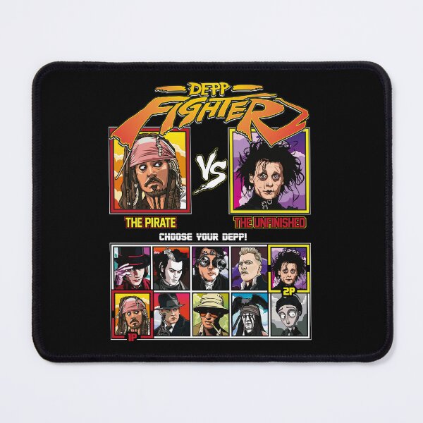 Item preview, Johnny Depp Fighter designed and sold by RetroReview.