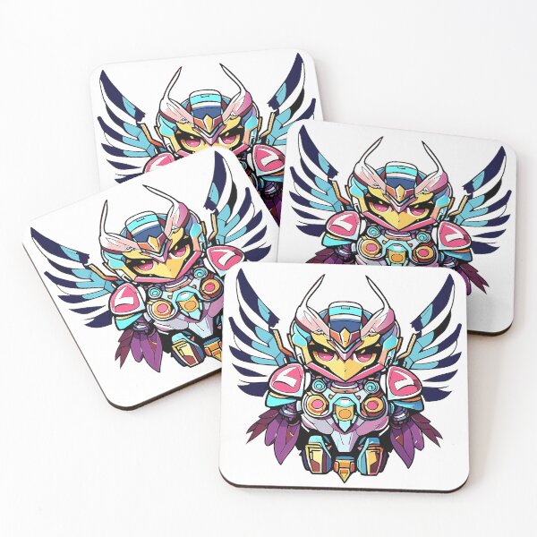 Item preview, Owl Robot Art on Redbubble - Embrace the Whimsical Robotic Charm! designed and sold by Watchara Aekcheen.