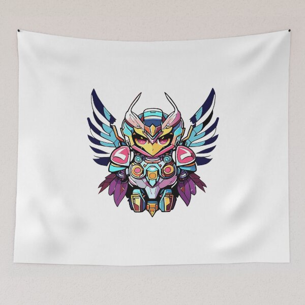 Item preview, Owl Robot Art on Redbubble - Embrace the Whimsical Robotic Charm! designed and sold by Watchara Aekcheen.