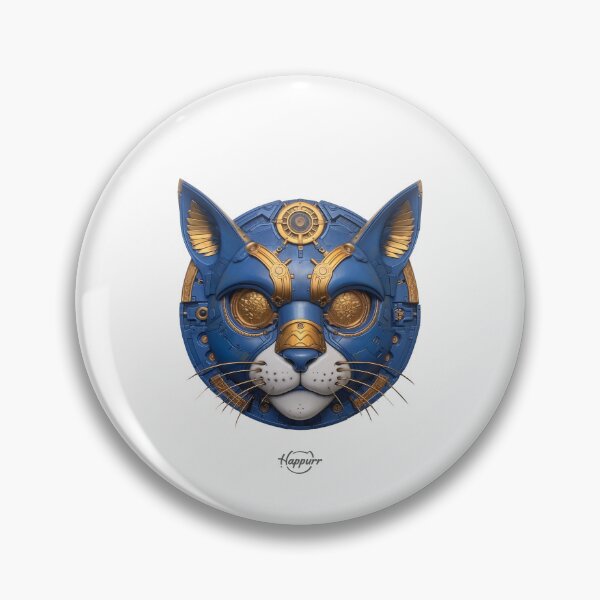 Item preview, Cyberpunk style, mechanical style, cat designed and sold by Happurr.