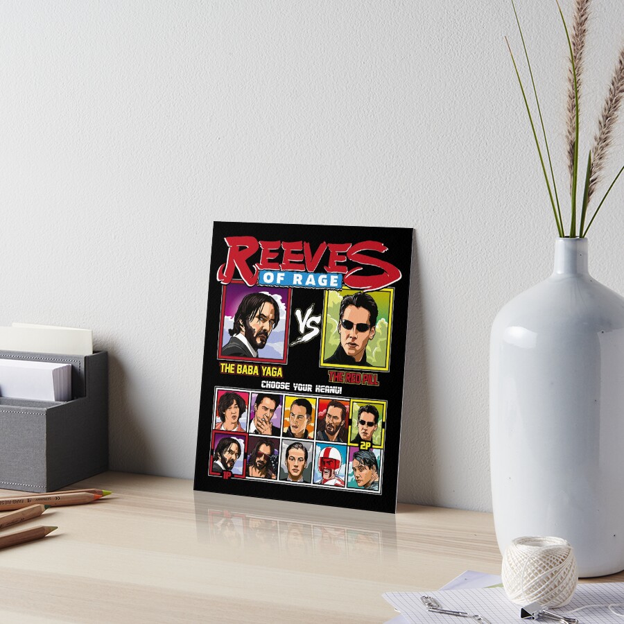 Item preview, Art Board Print designed and sold by RetroReview.