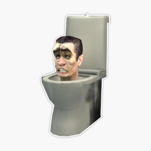 Skibidi Toilet: Gman Sticker for Sale by plushyTamer