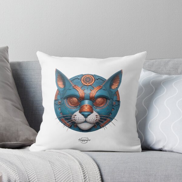 Item preview, Cyberpunk style, mechanical style, cat designed and sold by Happurr.