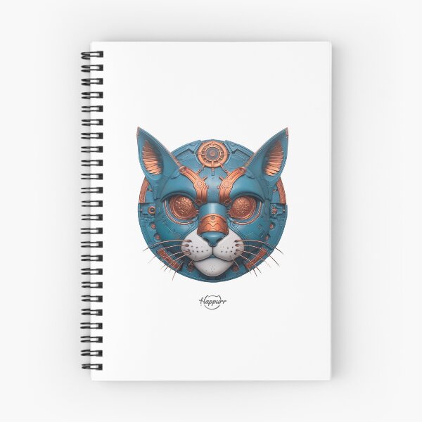 Item preview, Cyberpunk style, mechanical style, cat designed and sold by Happurr.