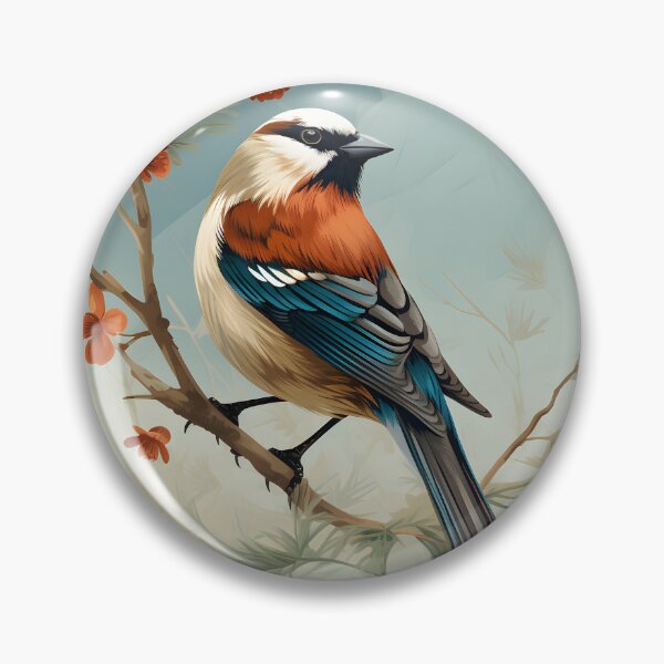 Item preview, North American Birds - Sparrow designed and sold by DigitalPatternx.