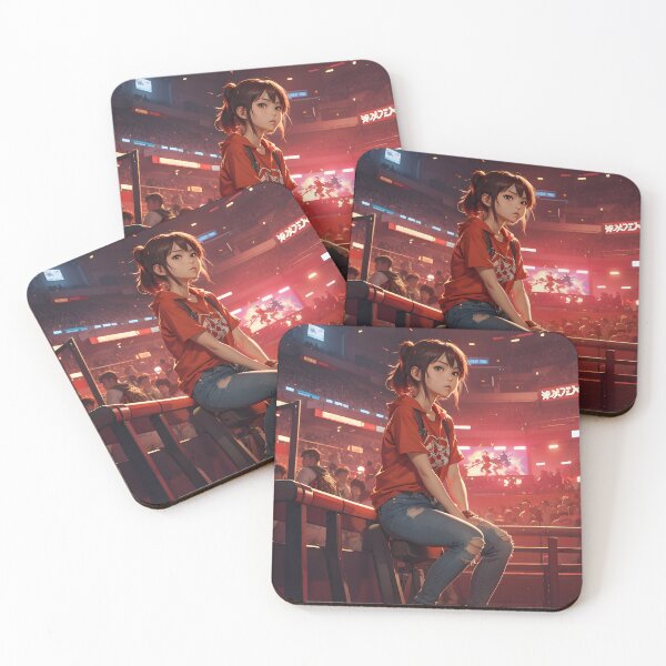 Item preview, Fighting Arena & A Cute Girl designed and sold by imabbasanwar.