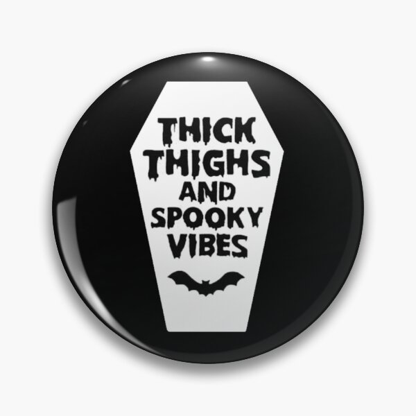 Item preview, Thick thighs and spooky vibes coffin design  designed and sold by l-stoeten.