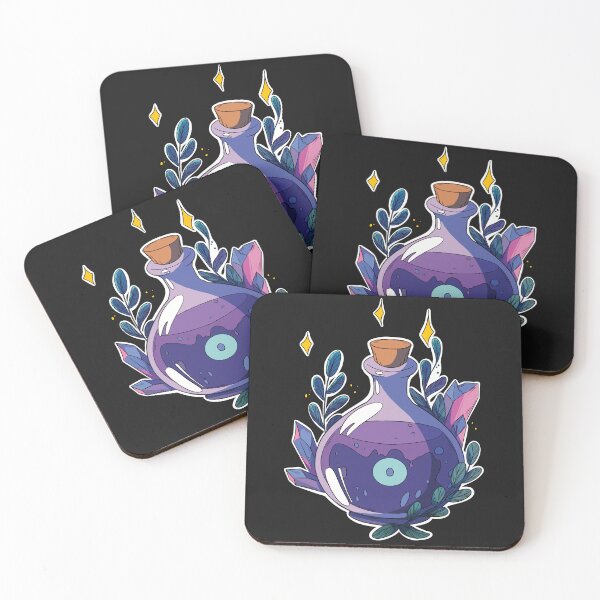 Item preview, Witchcraft sticker. Bottle of poison designed and sold by lalaluri.