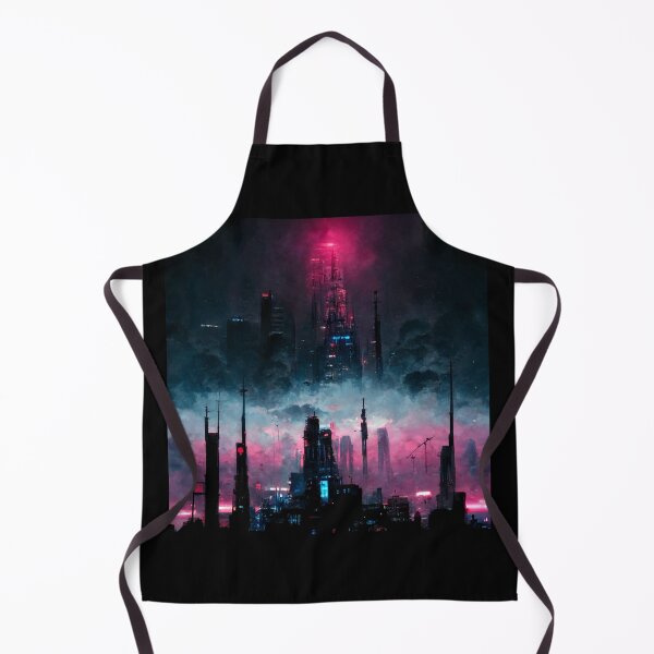 Item preview, Vaporwave City (Neo Noir Blade Runner Inspired Cityscape Synthwave Poster) designed and sold by ZGigerBarker.