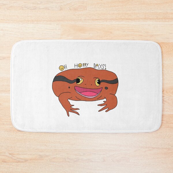 Item preview, "oh hoppy days" tomato frog designed and sold by Evan Sims.
