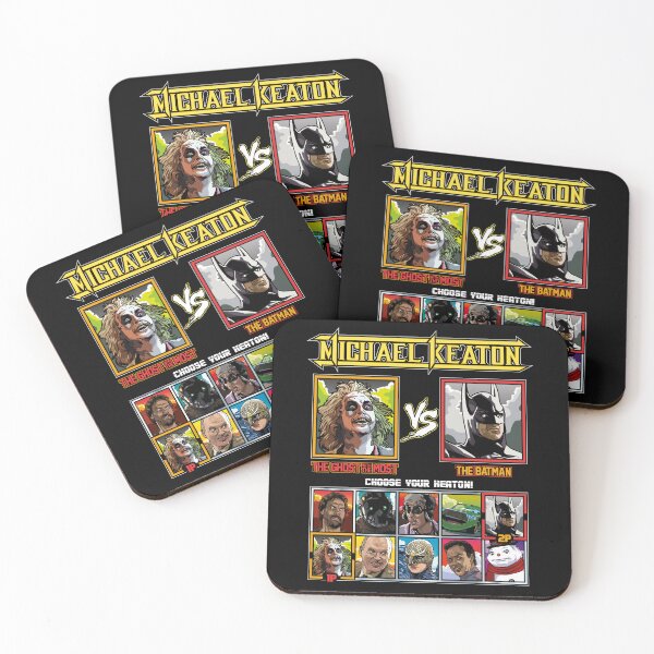 Item preview, Michael Keaton Fighter designed and sold by RetroReview.