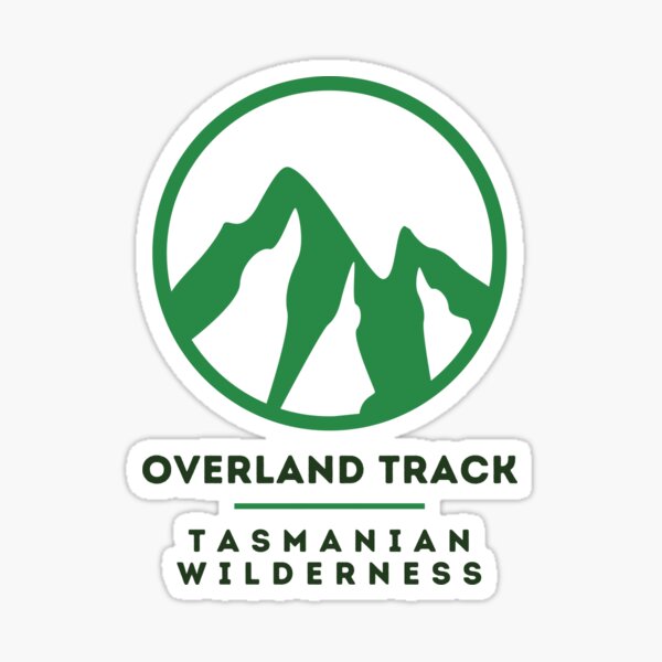 Aperçu de l'œuvre Overland Track Mountain Circle Design (image sombre pour vêtements légers) créée et vendue par bnaughton242.