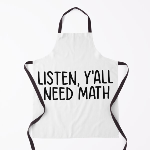 Item preview, listen y'all need math sticker designed and sold by Mamado-sakou.