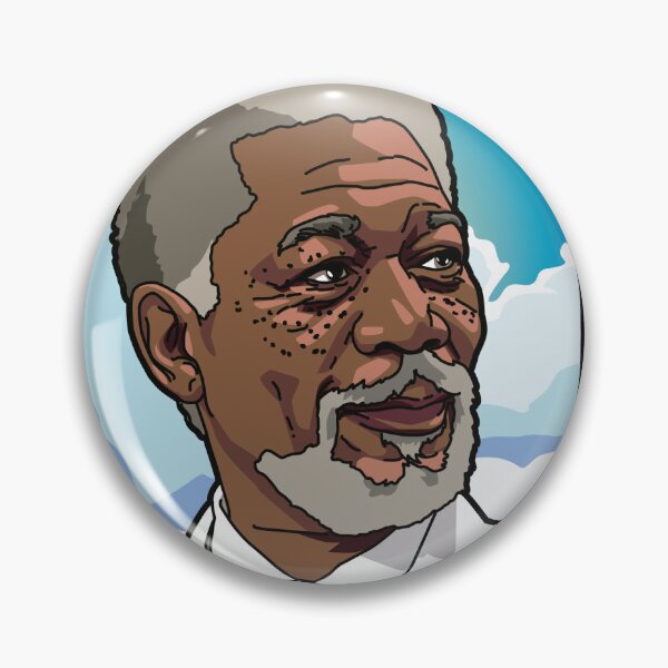 Item preview, Morgan Freeman Fighter designed and sold by RetroReview.