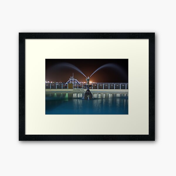 Childrens pool Framed Art Print