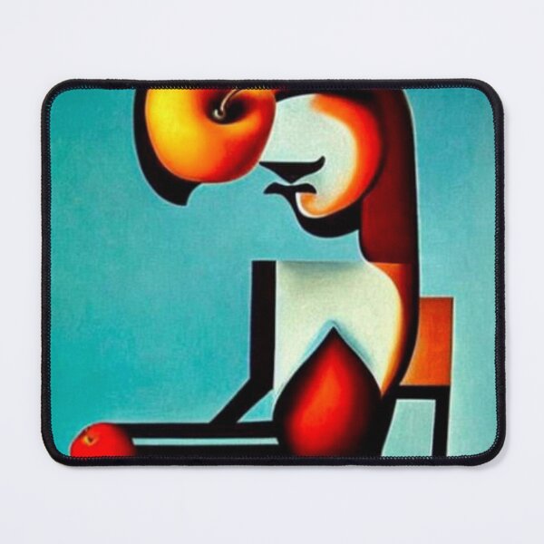 Item preview, Woman eating apple sitting on chair designed and sold by George Hutton Hunter.