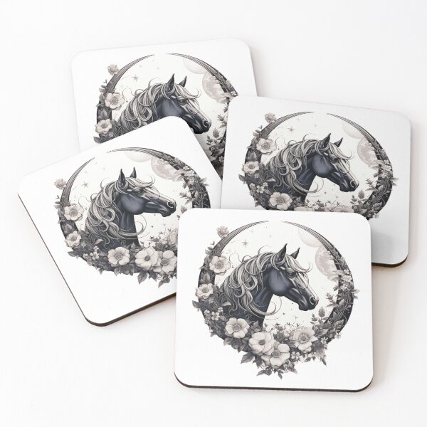 Item preview, Floral Lunar Horse designed and sold by ttntt.