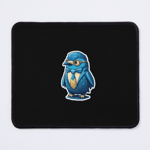Item preview, Cute blue smart baby penguin with specs designed and sold by atatenterprise.