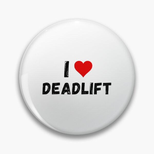 Item preview, I love deadlift - I heart deadlift designed and sold by Perryfranken.