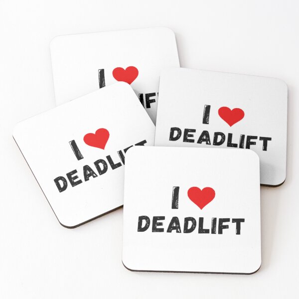 Item preview, I love deadlift - I heart deadlift designed and sold by Perryfranken.