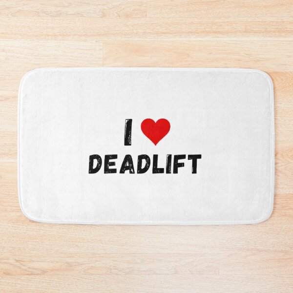 Item preview, I love deadlift - I heart deadlift designed and sold by Perryfranken.