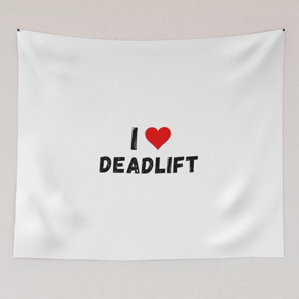 Item preview, I love deadlift - I heart deadlift designed and sold by Perryfranken.