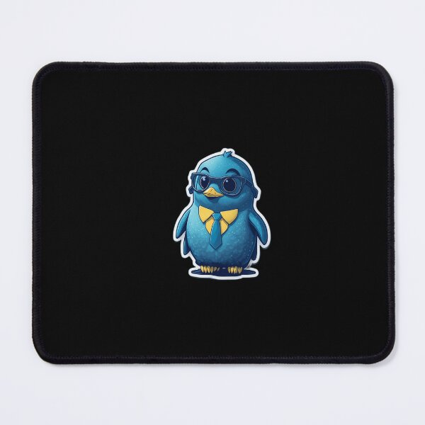 Item preview, Cute blue smart baby penguin with specs designed and sold by atatenterprise.