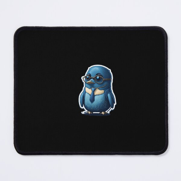 Item preview, Cute blue smart baby penguin with specs designed and sold by atatenterprise.