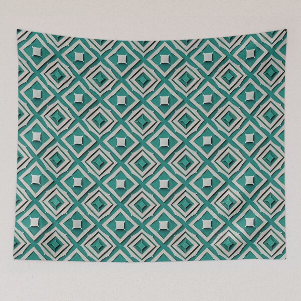 Item preview, Green and Bronze grid designed and sold by melridger.