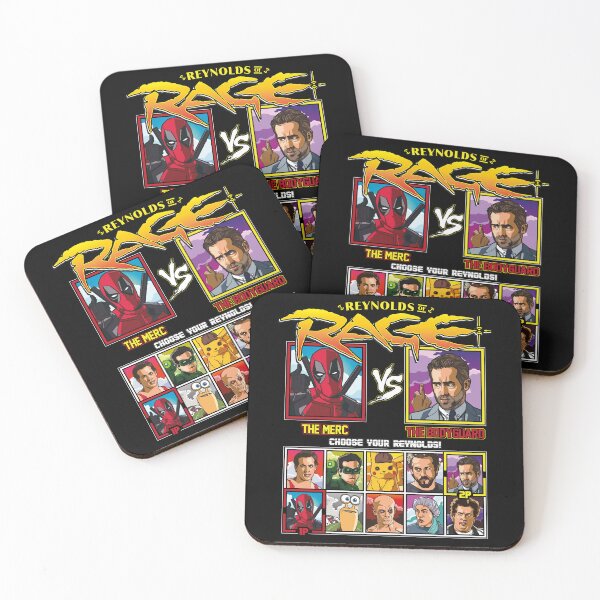 Item preview, Ryan Reynolds of Rage Fighter designed and sold by RetroReview.