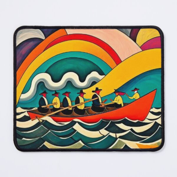 Item preview, Rowing in stormy weather designed and sold by George Hutton Hunter.