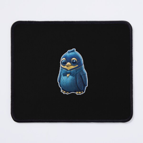 Item preview, Cute blue smart baby penguin with specs designed and sold by atatenterprise.