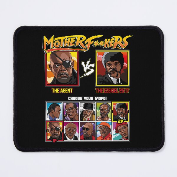 Item preview, Samuel L Jackson Fighter designed and sold by RetroReview.