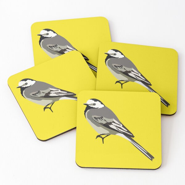 Item preview, P is for Pied Wagtail Bird, Pied Wagtail – Elegant British Garden Bird Illustration designed and sold by PrettylittlepastelUk.