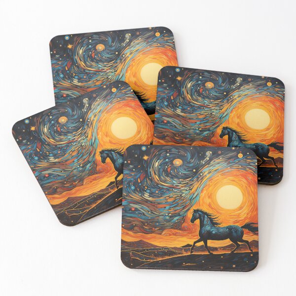 Item preview, A horse in a postimpressionism style designed and sold by Andrey Tarakanov.