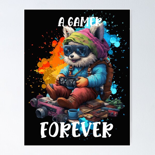 Artikel-Vorschau von Für immer ein Gamer Pomsky Gnome 304, designt und verkauft von PomskysRus.